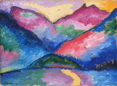 The Oy Valley by Alexej von Jawlensky